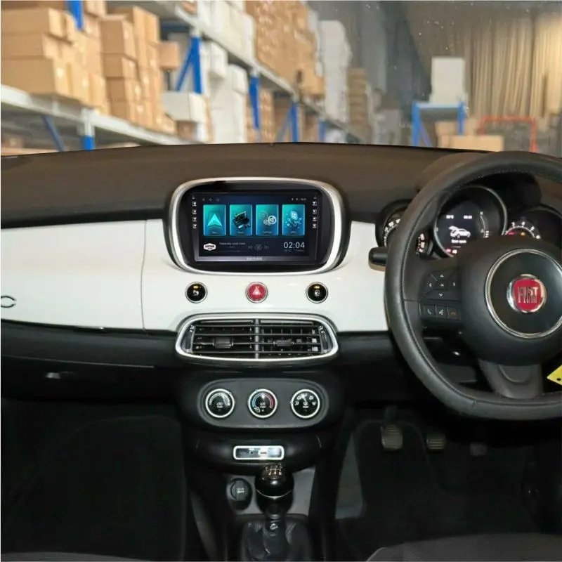 Car Stereo with SatNav for fiat 500X 2014-2019 I V6 | 9 inch