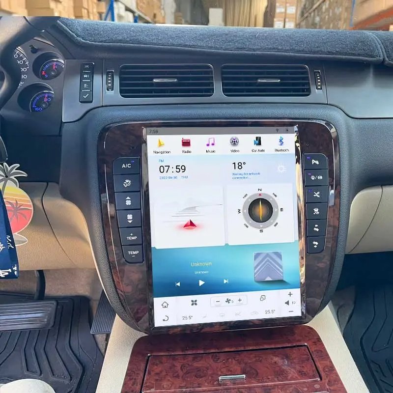 Car Stereo with SatNav for GMC Yukon (LHD) | 2007–2014 | V6 | 12.1″