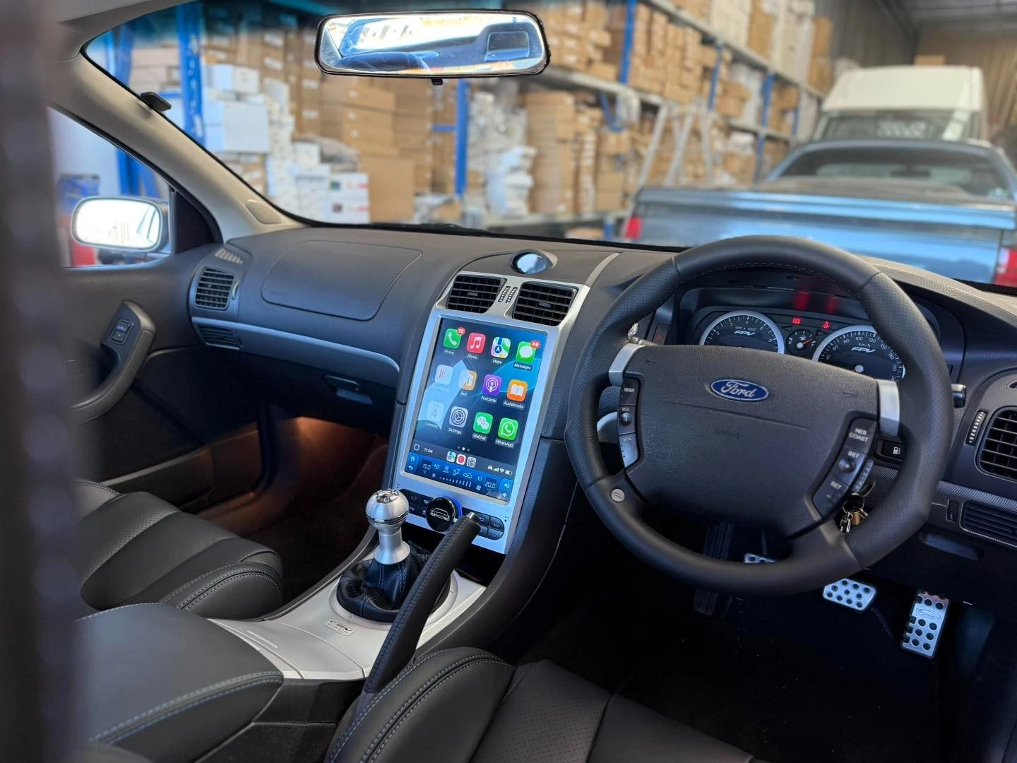 Car Stereo with SatNav for Ford BA/BF/Ghia/SX/SY Territory | 12.1″ Inch | V6