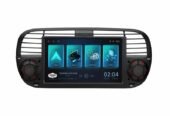 Car Stereo with SatNav For Fiat 500C-Black | V6 | 2010-2015 | 8-inch