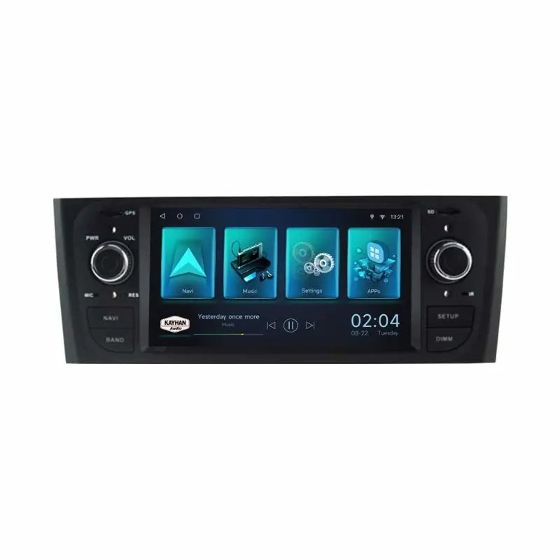 Car Stereo with SatNav For FIAT Punto | V6 | 2007-2012 | 7 Inch