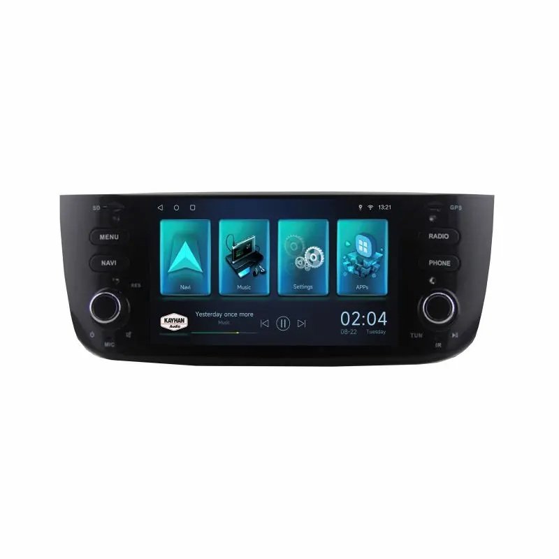 Car Stereo with SatNav For FIAT Punto199-310 Linea | V6 | 2012-2015 | 9 Inch