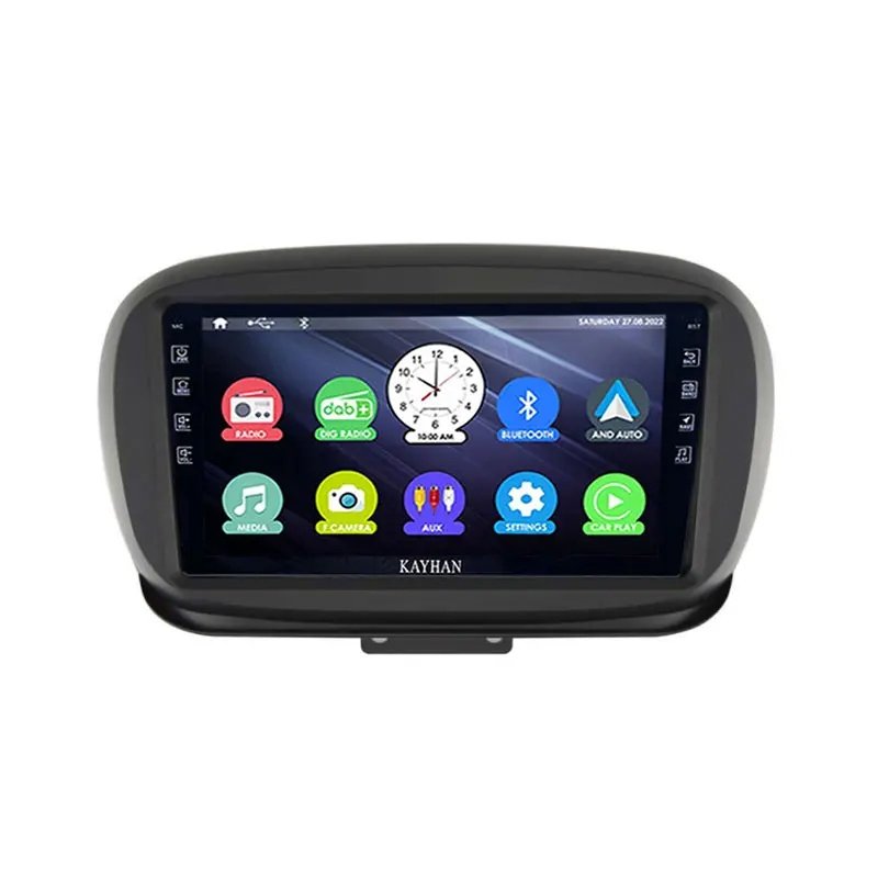 Headunit with Carplay for FIAT 500X | 2014-2019