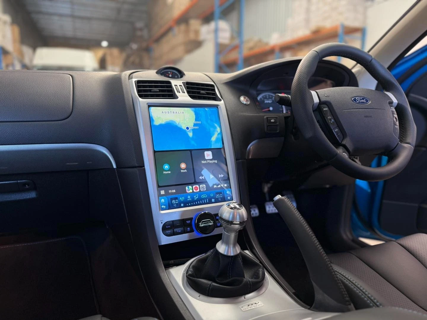 Car Stereo with SatNav for Ford BA/BF/Ghia/SX/SY Territory | 12.1″ Inch | V6