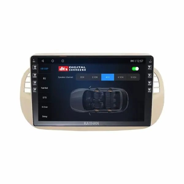 Car Stereo with SatNav for fiat 500 | 2007 – 2016 I V6 | 10” inch