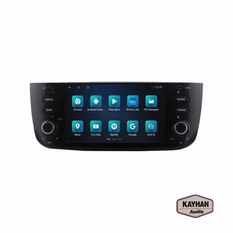 Car Stereo with SatNav For FIAT Punto199-310 Linea | V6 | 2012-2015 | 9 Inch