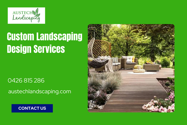 Custom Landscaping Design Services in The Ponds