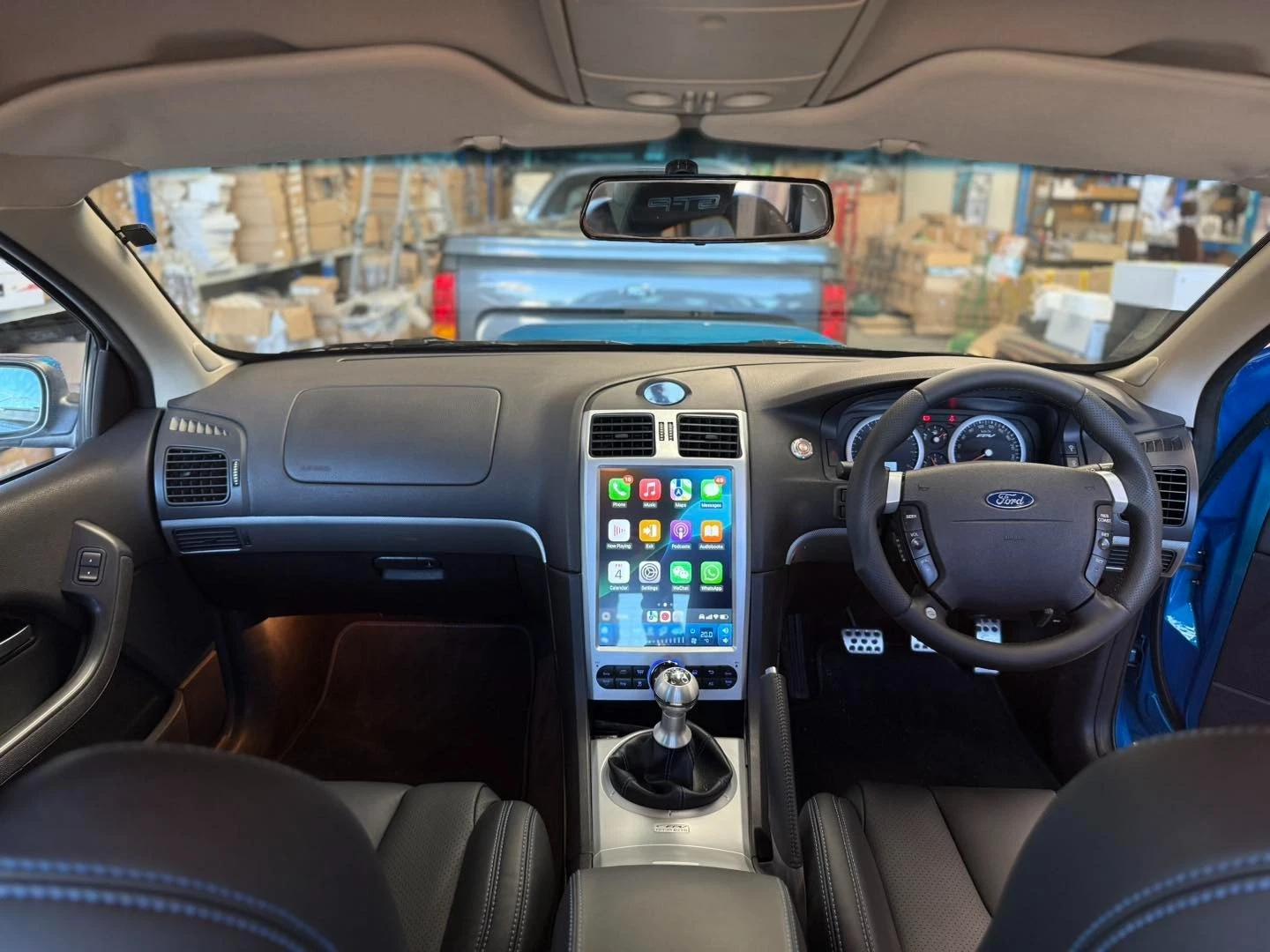 Car Stereo with SatNav for Ford BA/BF/Ghia/SX/SY Territory | 12.1″ Inch | V6